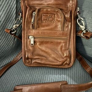 Brown Leather Men's Bag